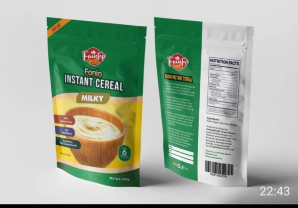 FONIO MILLET INSTANT CEREAL - MILKY