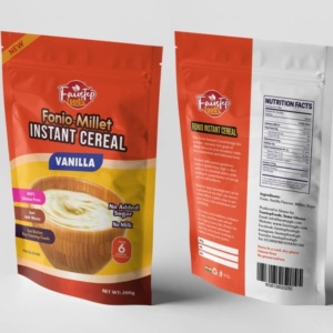 FONIO MILLET INSTANT CEREAL – VANILLA